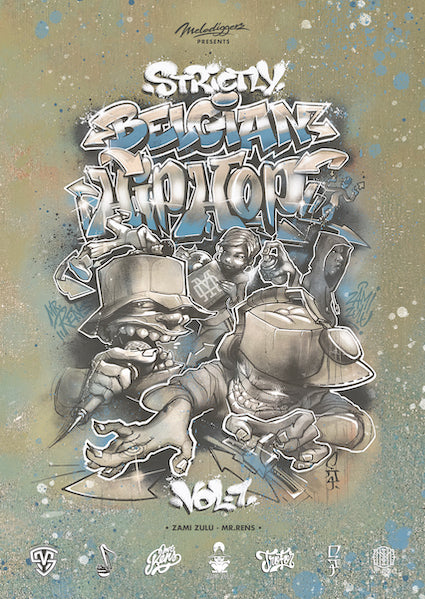 POSTER - STRICTLY BELGIAN HIP-HOP VOL.1