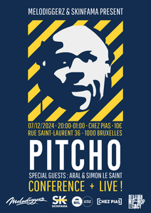 TICKET - BELGIAN HIP-HOP LEGACY - PITCHO : TALK + LIVE !