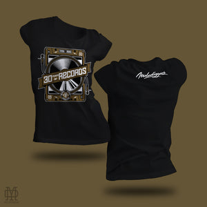 - Limited Edition - T-Shirt WOMAN  "30 Years of Records"