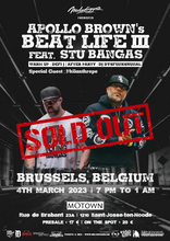 Charger l&#39;image dans la galerie, TICKET - Apollo Brown’s Beat Life III feat. Stu Bangas
